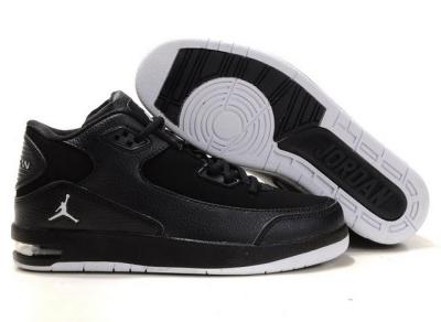 wholesale Air Jordan After Game Black / White